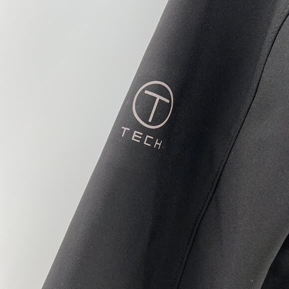 Tech by Tumi Fleece Lined Soft shell Full Zip Jacket - Black - XL - Picture 7 of 9